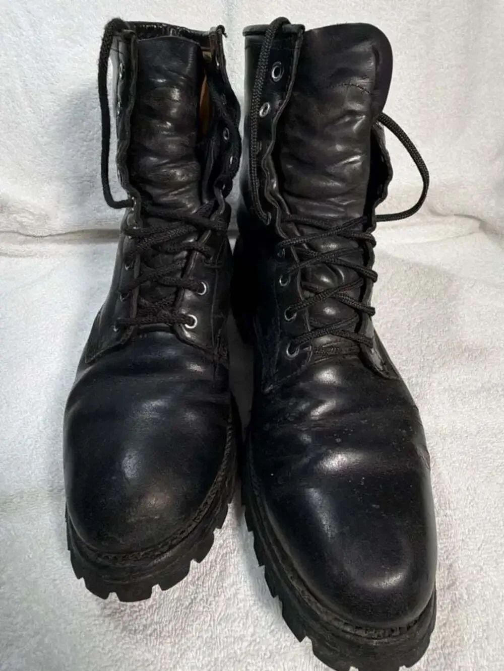 Vintage Chippewa 29370P Men's Leather Combat/Paratrooper Boots
